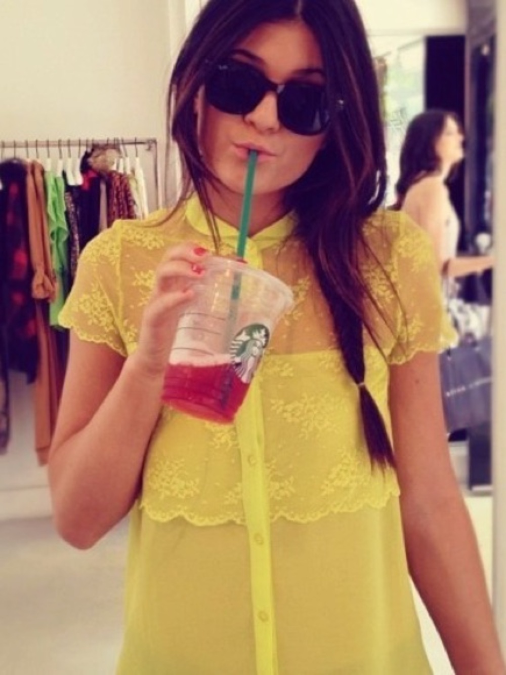 Zara button up